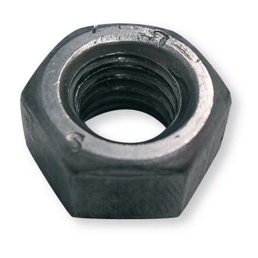 Ecrou hexagonal DIN 934 10 M12 noir